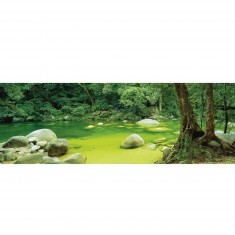 Mark Grey 1000 Teile Panorama-Puzzle: Mossman Gorge, Queensland, Australien