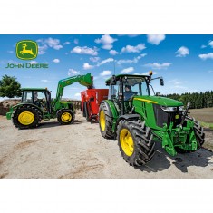 Puzzle de 150 piezas: John Deere: tractores serie 5M
