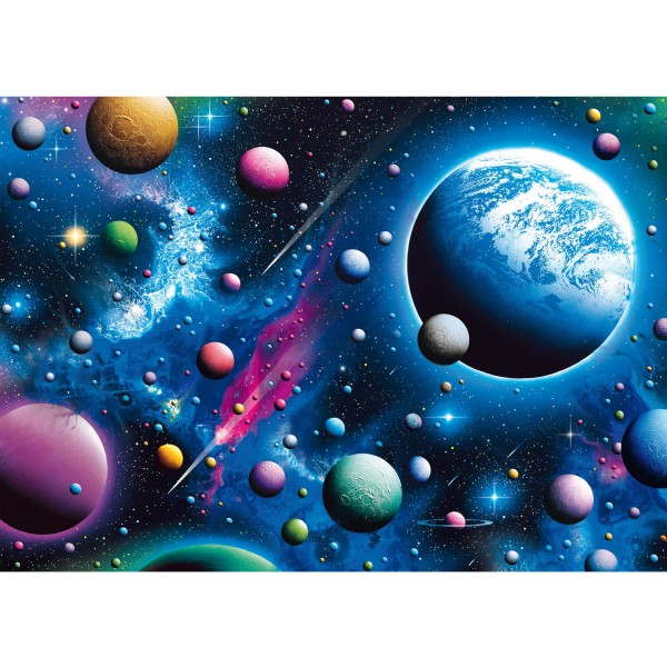 Puzzle 2000 pièces : L'univers merveilleux - Schmidt-58290