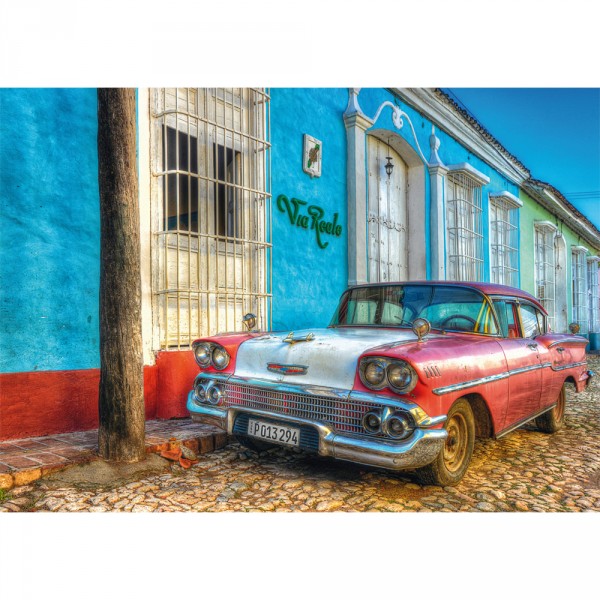 Puzzle 500 pièces : Via Reale : Cuba - Schmidt-58195
