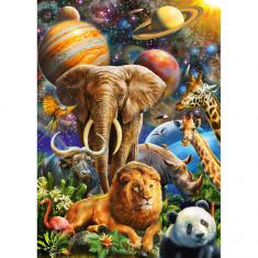 Puzzle 150 pièces : Animaux d'Afrique - Schmidt - Rue des Puzzles