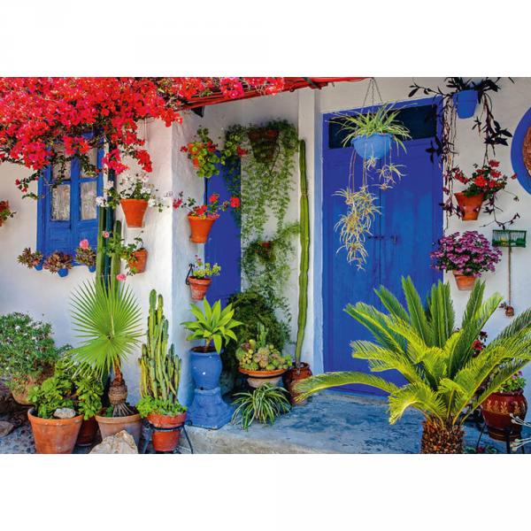 1000 piece puzzle : Mediterranean porch - Schmidt-58992