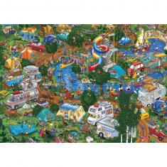 Puzzle 1000 pieces: Recreation