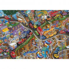 Puzzle 1000 pieces: In motion