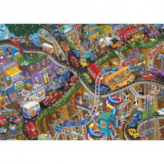 Puzzle 1000 piezas: En movimiento