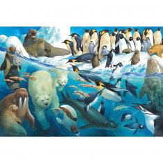 PUZZLE 100 pieces: ANIMALS OF THE POLAR CIRCLE