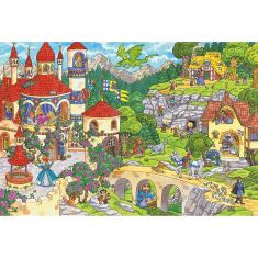 100 pieces PUZZLE: IN THE LAND OF FAIRY TALES