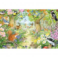 100 PIECE PUZZLE: FOREST ANIMALS