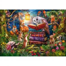 1000 piece Puzzle: Evening Forest Tales