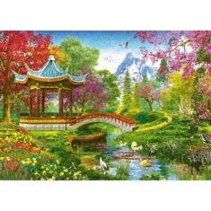 1000 Teile Puzzle: Japanischer Garten