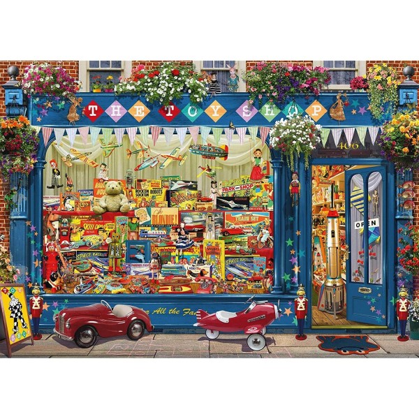 1000 Teile Puzzle: Spielzeugladen - Schmidt-59606