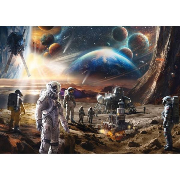 Puzzle 1000 pièces : L’ultime frontière : missions spatiales - Michele Farella - Schmidt-58537