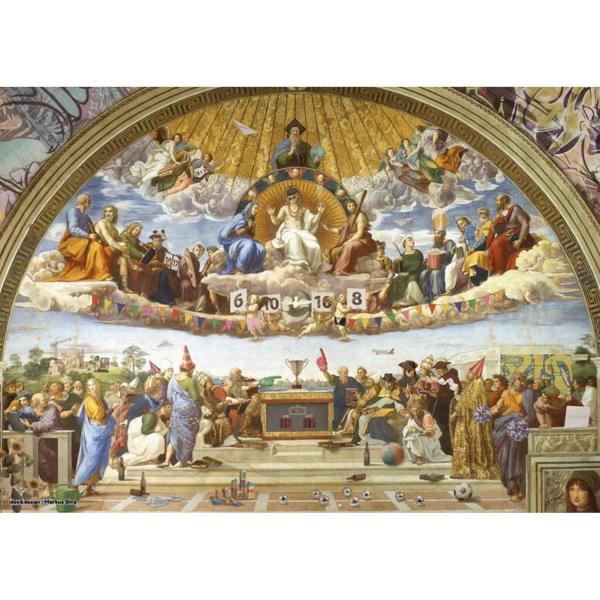 1000 piece Puzzle: The Dispute of the Holy Sacrament 2024 - Art & Fun - Schmidt-58527