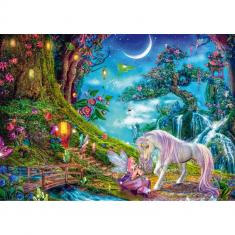 Puzzle 1000 pieces : Moonlit Evening Story