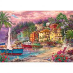 Puzzle 1000 pieces : Coastal magic