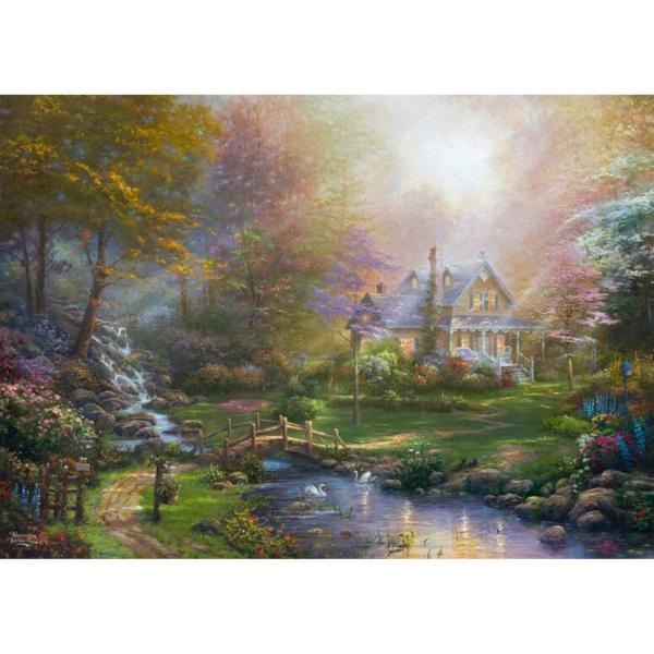 Puzzle 1000 pieces : A Mother's Perfect Day - Schmidt-59776