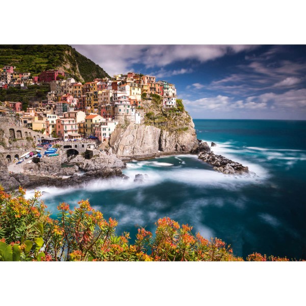 500 pieces puzzle: Manorola, Cinque Terre in Italy - Schmidt-58363