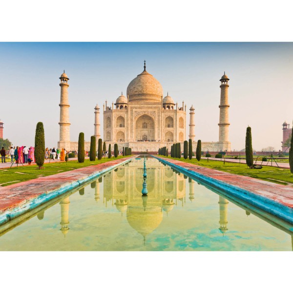Puzzle 1000 pieces : Taj Mahal - Schmidt-58337