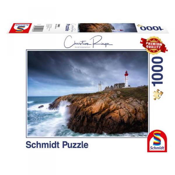 Puzzle 1000 pièces : St Mathieu, Christian Ringer - Schmidt-59693