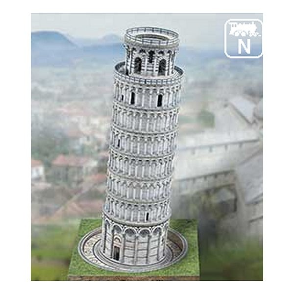 Maquette en carton : La tour de Pise, Italie - Schreiber-Bogen-716
