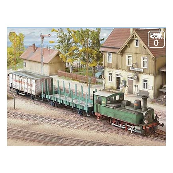 Maquette en carton : Train et ses wagons - Schreiber-Bogen-715