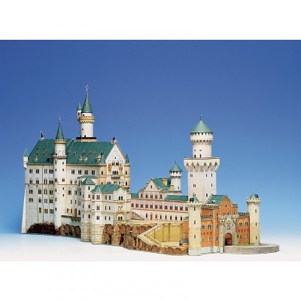 Maquette en carton : Château de Neuschwanstein, Allemagne - Schreiber-Bogen-593