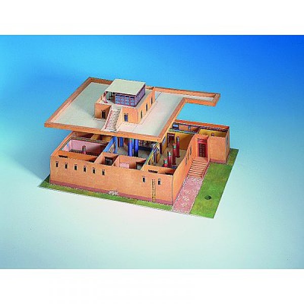 Maquette en carton : Maison égyptienne - Schreiber-Bogen-689