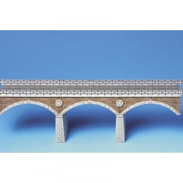 Maquette en carton : Pont ferroviaire - Schreiber-Bogen-599