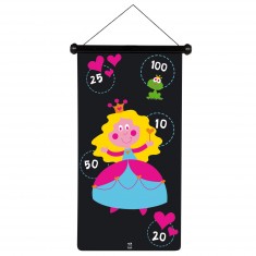 Magnetische Dartscheibe: Prinzessin