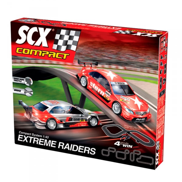 Circuit de voitures : Compact Extreme Raider - SCX-C10164X500