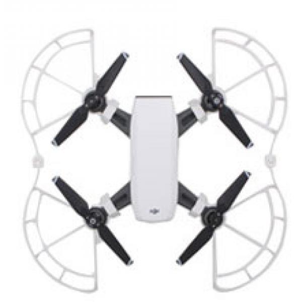 Protections d'hélices + réhausseurs atterrissage blancs Spark DJI - SP-KC302-W