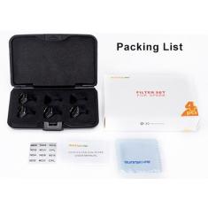 Coffret 4 filtres MCUV / CPL / ND4 / ND8 Spark DJI