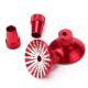 Miniature Joysticks en aluminium pour Phantom 2/3 et Inspire 1 - Rouge 