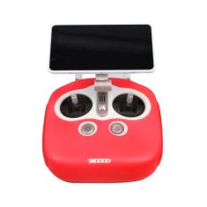 Protection Radio Commande Silicone pour DJI Phantom 4PRO+ Rouge