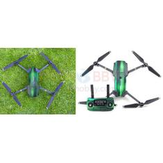 Stickers Green Wood drone + radio Mavic DJI