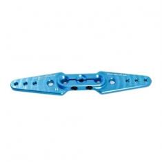 Bras double pour servo Hitec 3.5' (Hitec 3.5" (M3) Blue)