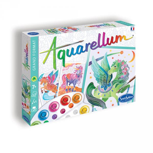 Aquarellum: Unicornios y Pegasos - Sentosphere-6394