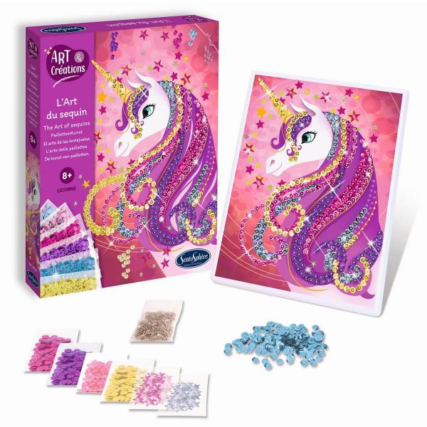 Art & Creations: The art of sequin - Unicorn - Sentosphere-20150