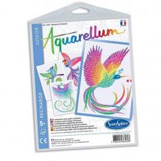 Recambio Aquarellum Junior Aves del Paraíso