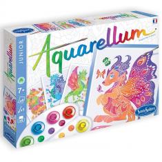 Aquarellum Junior: Drachen der 4 Jahreszeiten
