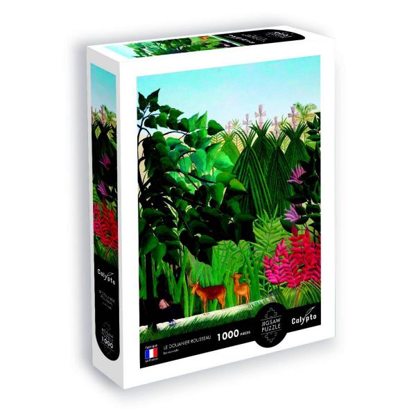 1000-piece puzzle: The Waterfall - Henri Rousseau - Sentosphère-7006