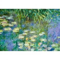 1000 pieces puzzle: Water lilies - Claude Monet