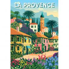 Puzzle 500 piezas: La Provenza