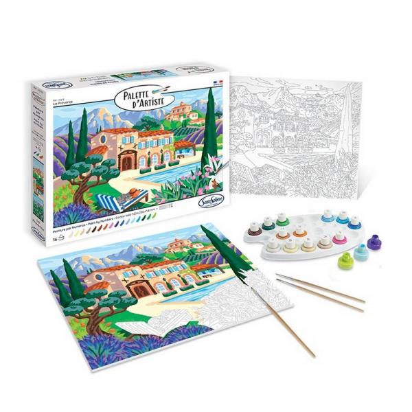 PALETTE D'ARTISTE - La Provence  - Sentosphère-45213