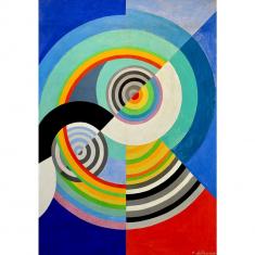 500 piece puzzle: Rhythm n°3 - Robert Delaunay