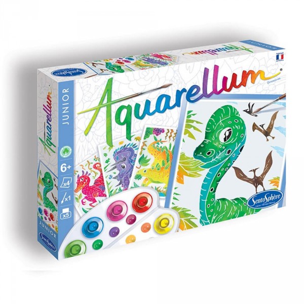 Aquarellum Junior: Dinosaurs - Sentosphère-6511