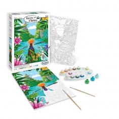 PALETTE D'ARTISTE - Lagon en Thaïlande 