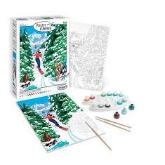 PALETTE D'ARTISTE - Dans les Alpes 
