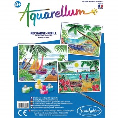 Recambio Aquarellum: Paisajes Tropicales