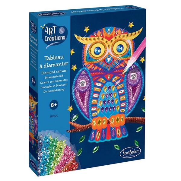 Tableau à diamanter - hibou - Sentosphere-32560